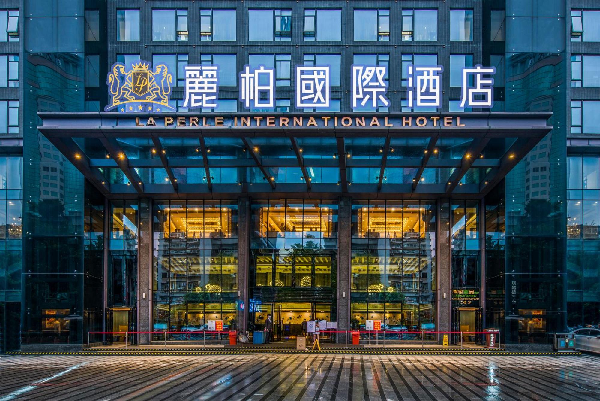 La Perle International Hotel - Free Shuttle Between Hotel And Exhibition Center During Canton Fair & Exhibitor Registration Counter Exteriér fotografie