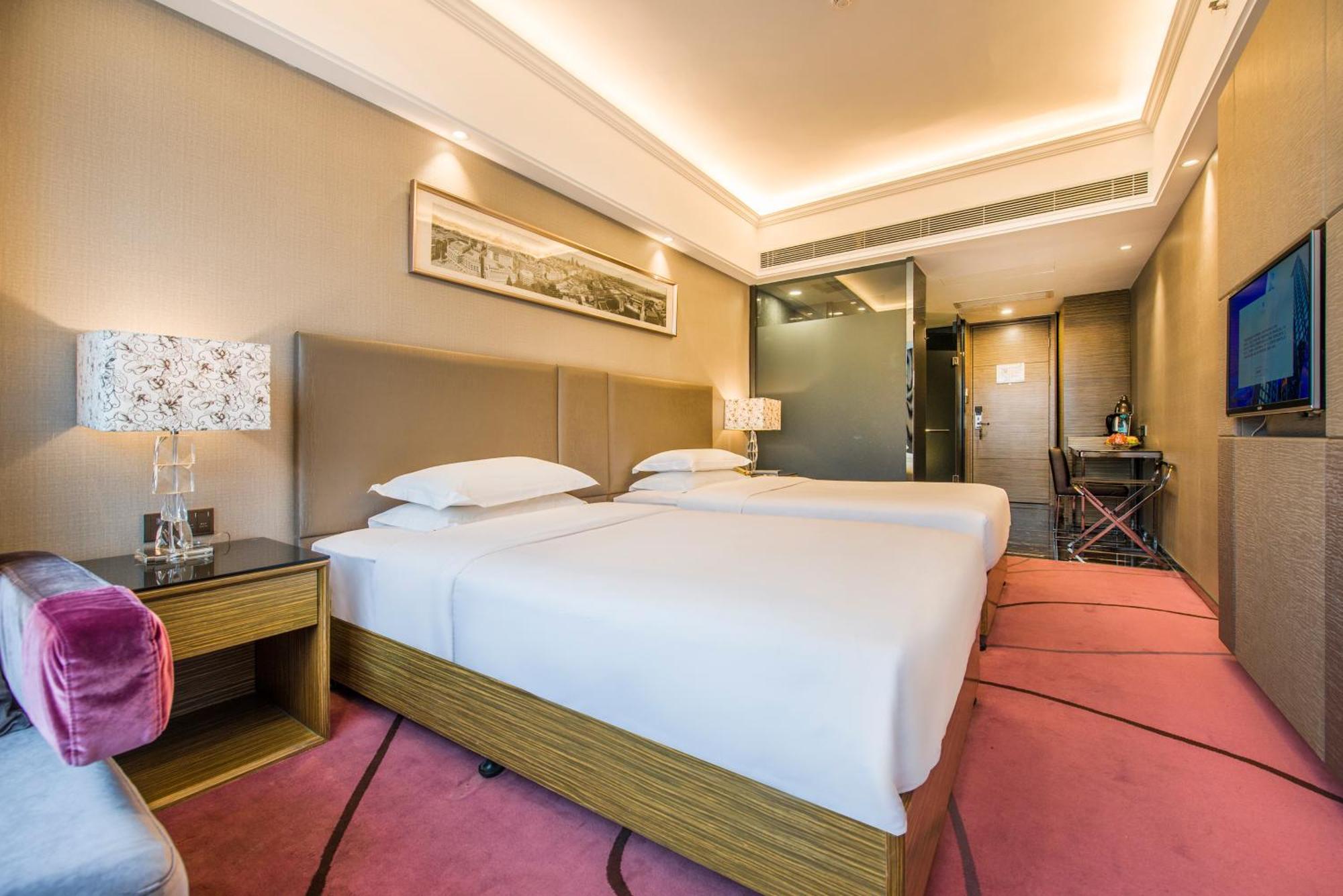La Perle International Hotel - Free Shuttle Between Hotel And Exhibition Center During Canton Fair & Exhibitor Registration Counter Pokoj fotografie