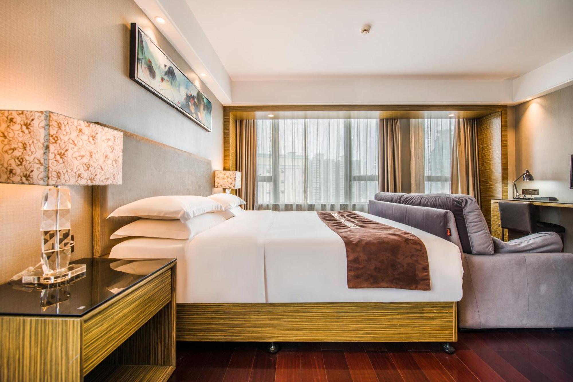 La Perle International Hotel - Free Shuttle Between Hotel And Exhibition Center During Canton Fair & Exhibitor Registration Counter Pokoj fotografie