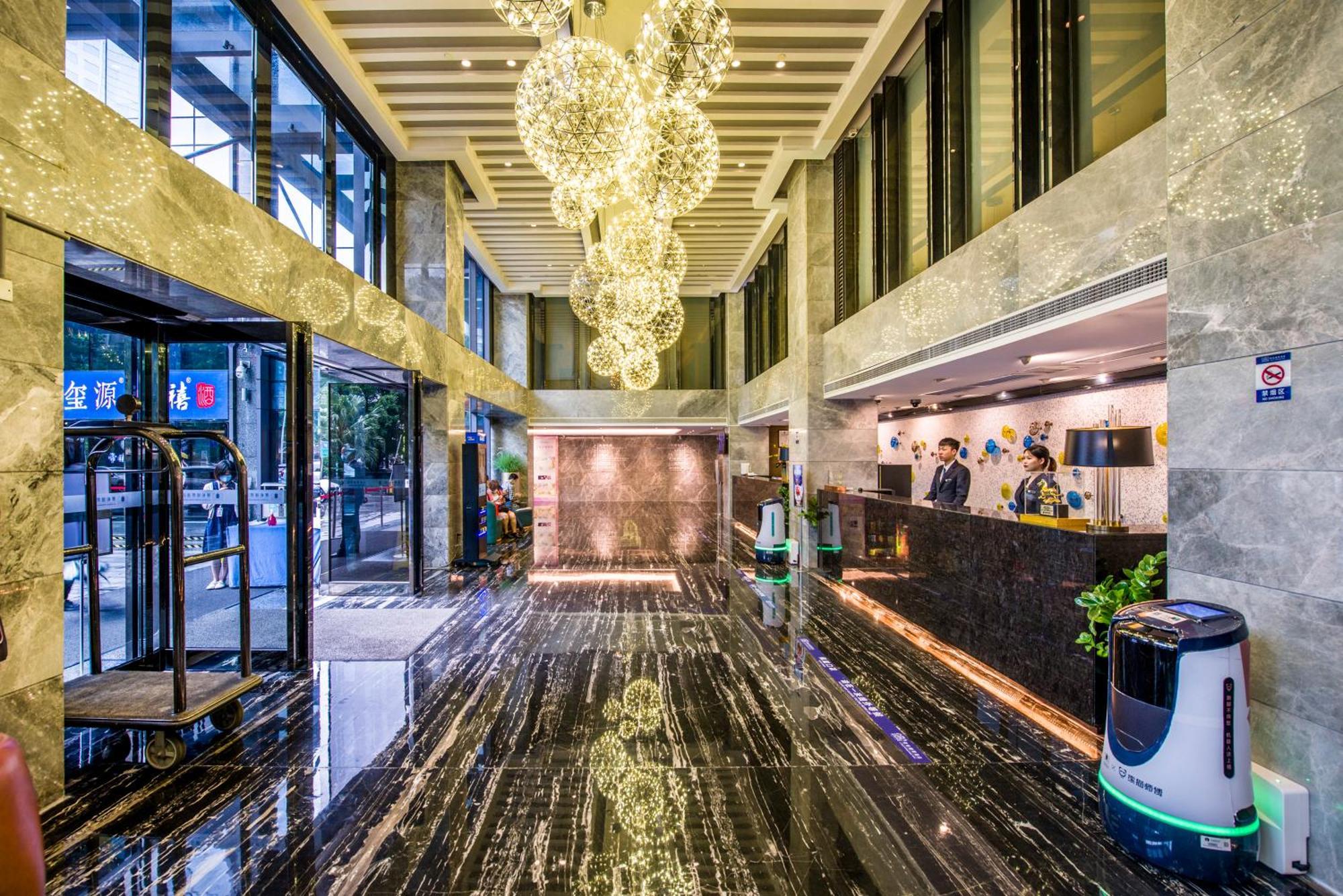 La Perle International Hotel - Free Shuttle Between Hotel And Exhibition Center During Canton Fair & Exhibitor Registration Counter Exteriér fotografie