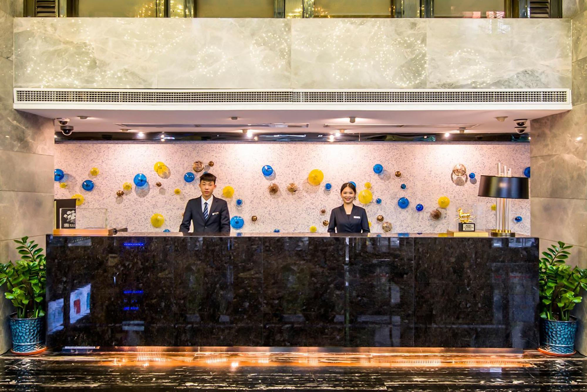 La Perle International Hotel - Free Shuttle Between Hotel And Exhibition Center During Canton Fair & Exhibitor Registration Counter Exteriér fotografie