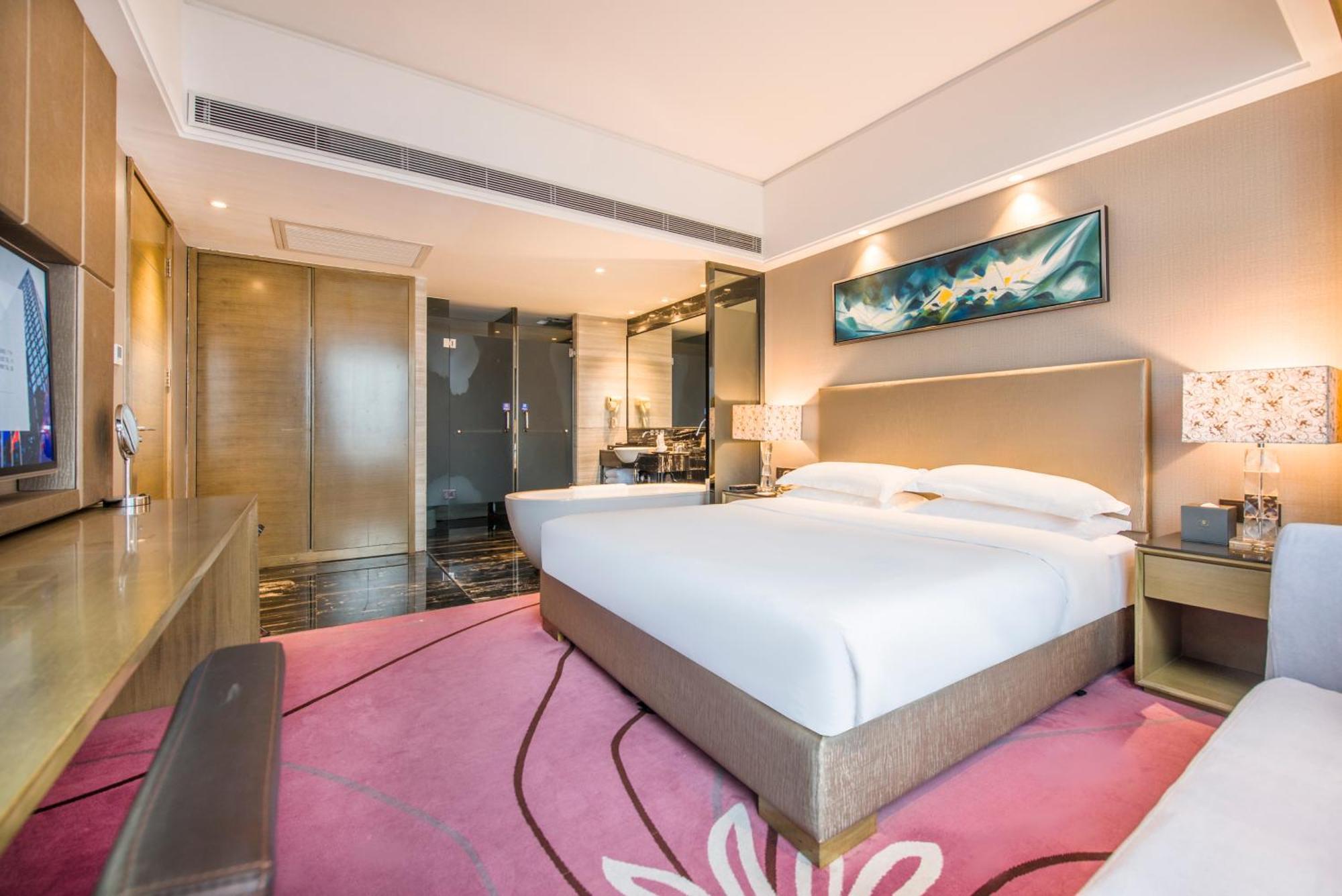 La Perle International Hotel - Free Shuttle Between Hotel And Exhibition Center During Canton Fair & Exhibitor Registration Counter Pokoj fotografie