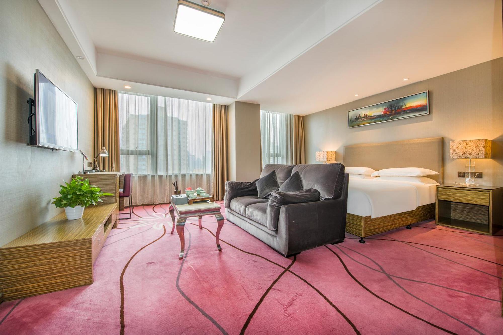 La Perle International Hotel - Free Shuttle Between Hotel And Exhibition Center During Canton Fair & Exhibitor Registration Counter Pokoj fotografie