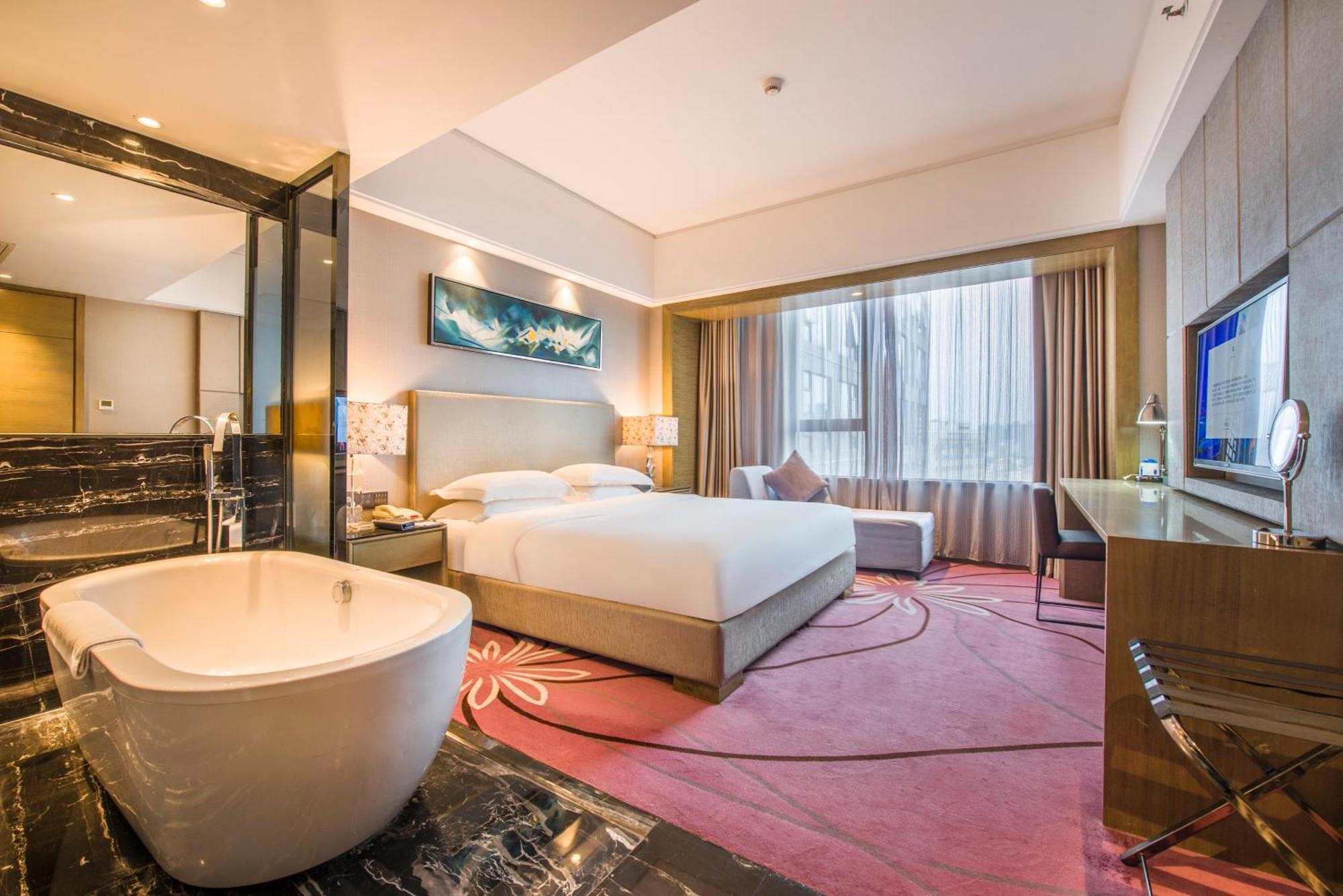 La Perle International Hotel - Free Shuttle Between Hotel And Exhibition Center During Canton Fair & Exhibitor Registration Counter Pokoj fotografie